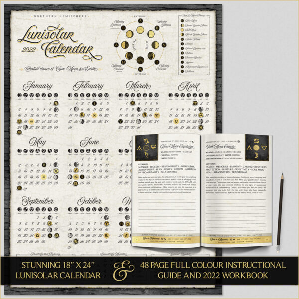2022 Lunisolar Calendar & Workbook